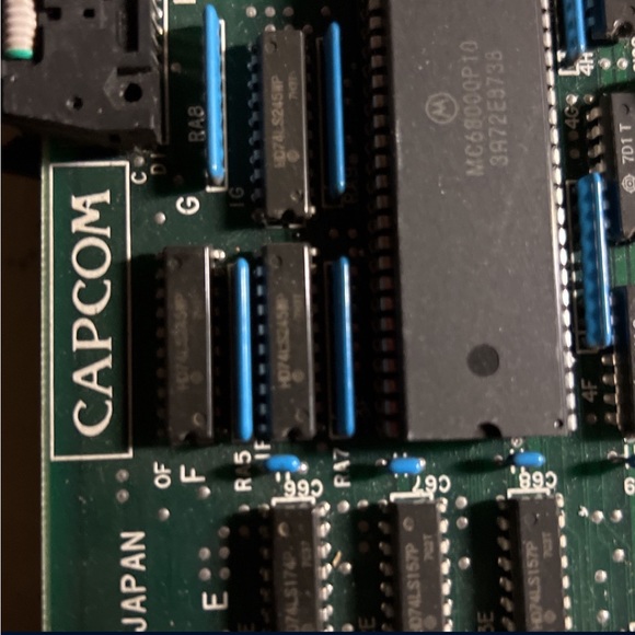 Vintage Tiger Road Capcom Romstar Arcade Game PCB Board Jamma Cx3 - Picture 3 of 11